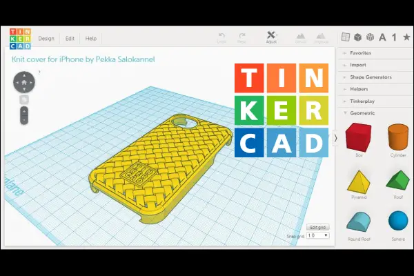 Tinkercad app for PC